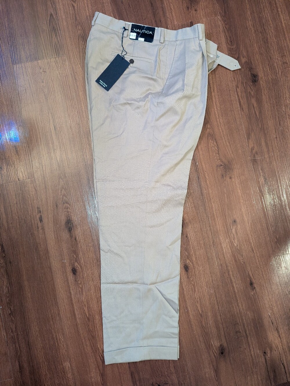 Nautica Super 100s Wool Harbor Slacks, Men's 36x32,NWT
